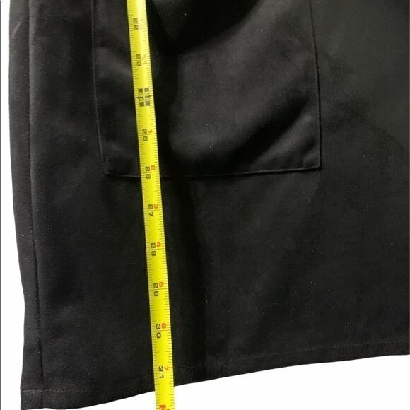 F21 Faux Suede Shift Dress - Picture 6 of 7